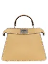 Fendi Small Leather Shoulder Bag With Top Handle