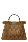 Fendi Women 'peekaboo Iseeu Small' Handbag In Brown