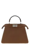 Fendi Peekaboo Iseeu Small Handbag In Brown