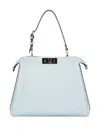 Fendi Women Peekaboo Medium Soft Leather Handbag In Multi