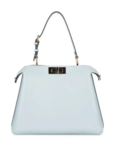 Fendi Women Peekaboo Medium Soft Leather Handbag
