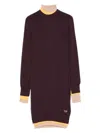 Fendi Mini Wool Dress