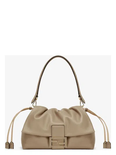 Fendi Women's Pochette In Tortora
