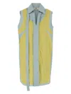 Fendi Abito In Cotone Carta Da Zucchero Donna