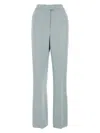 Fendi Pressed-crease Straight Trousers In Blue