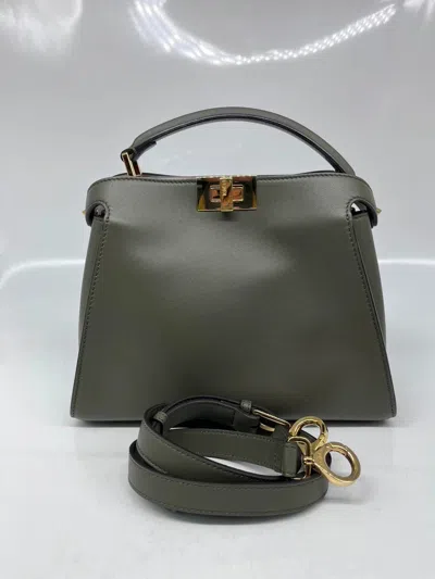 Fendi Women Pre-loved Bag Excellent Condition In Green