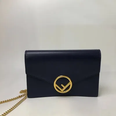 Fendi Women Pre-loved Bag Very Good Condition In Blue