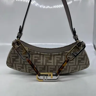 Fendi Women Pre-loved Bag Very Good Condition In Gray