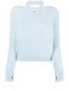 Fendi Pullover In Blue