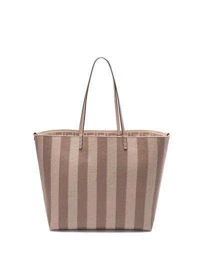 FENDI FENDI WOMEN `ROLL` LARGE TOTE BAG