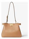 Fendi Women's Roll Small Shopping Bag In Cappuccino