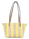 Fendi Women's Roll Small Tote In Yellow