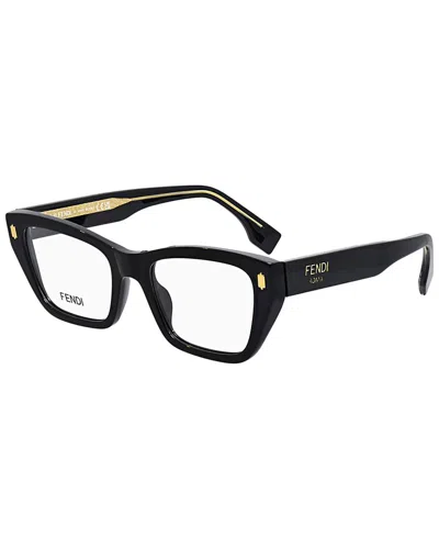 Fendi Women's Roma 52mm Optical Frames In Orange
