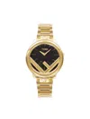 Fendi Women's Run Away Ip Goldtone Stainless Steel Bracelet Watch/36mm In Gold