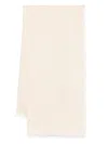 Fendi Soft Frayed Edge Scarf In Pink