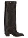 Fendi Show High-heeled Boots In Black