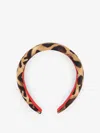 Fendi Animal-print Headband In Multi