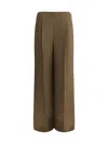 Fendi Silk Pants In Multicolor