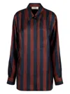 Fendi Striped Silk Shirt