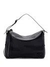 Fendi Women's Simplym Black Bag Embossed Logo In Black