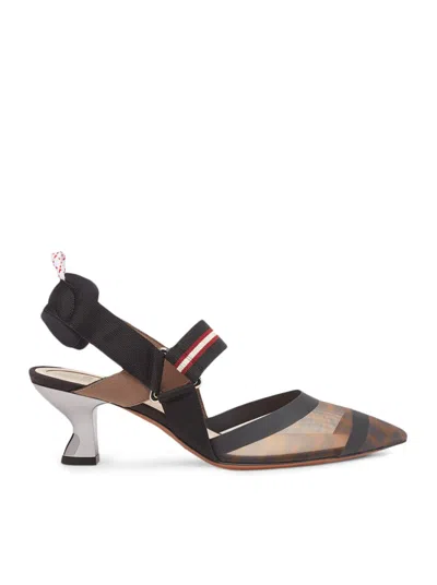 FENDI FENDI WOMEN SLINGBACK COLIBRI