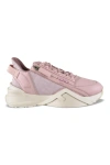 Fendi Flow Leather Sneakers In Pink