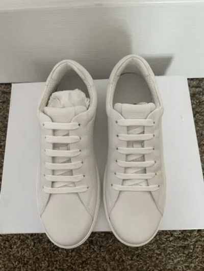 Pre-owned Fendi Women's Sneakers Size 36.5 & 37 In White