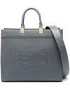 FENDI FENDI WOMEN SUNSHINE MEDIUM SHOPPER BAG