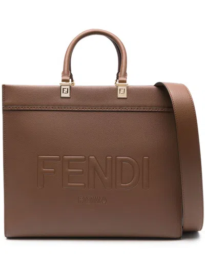Fendi Women Sunshine Medium Tote Bag In Multi