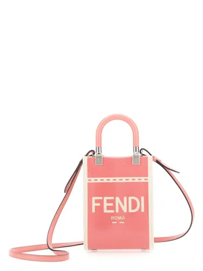 Fendi Sunshine Mini Bag In Pink