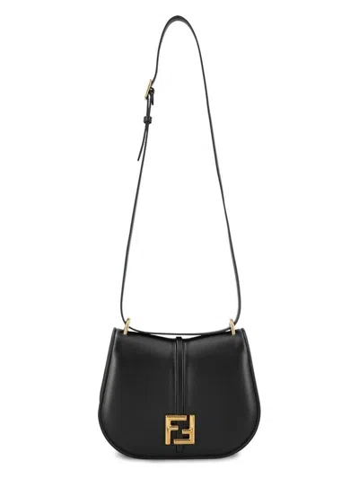 Fendi Women's The Mini Shoulder Bag In Black