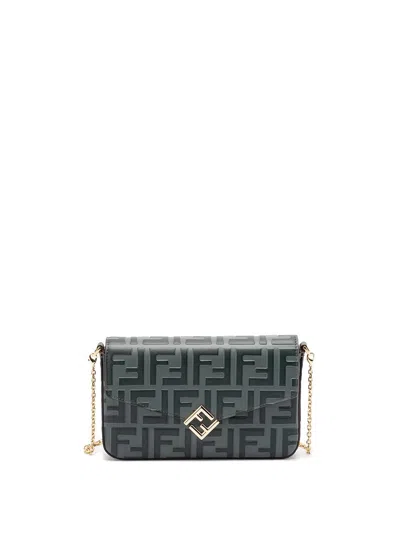 Fendi Women Wallet On Chain In Multi