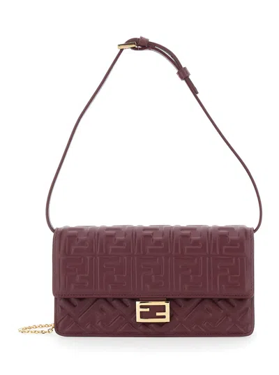 Fendi Women Wallet On Chain Nap Matisse Zu In Multi
