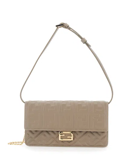 Fendi Women Wallet On Chain Nap Matisse Zu In White