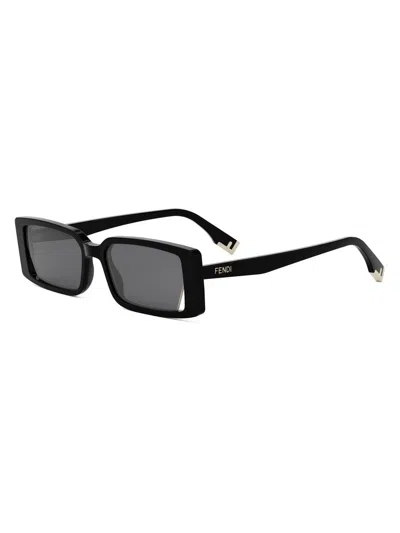 FENDI WOMEN'S WAY 53MM RECTANGULAR SUNGLASSES