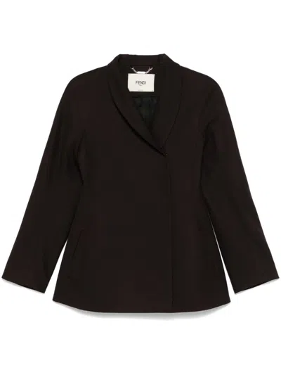 FENDI FENDI WOMEN WOOL JACKET