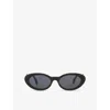 Fendi Womens Black Fe40140u Cat-eye Acetate Sunglasses