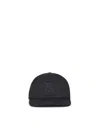 Fendi Wool And Cashmere Baseball Cap In Black