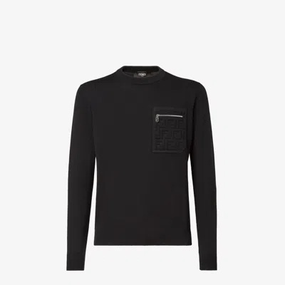 FENDI FENDI WOOL AND CASHMERE SWEATER