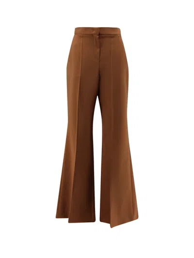 FENDI WOOL AND MOHAIR TROUSERS