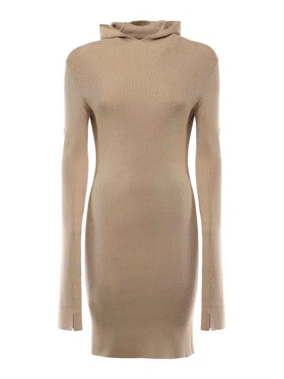 FENDI WOOL AND SILK DRESS