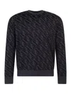 Fendi Ff Monogram-pattern Jumper