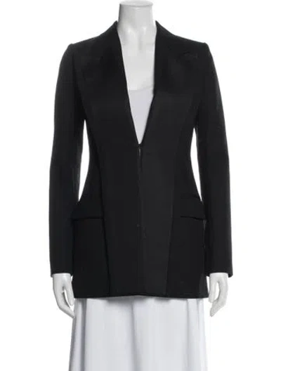 Pre-owned Fendi Wool Blazer In Black