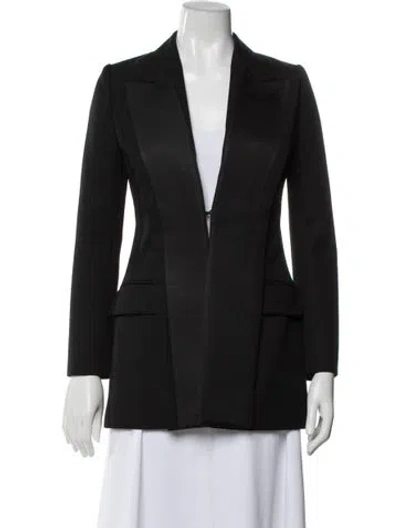 Pre-owned Fendi Wool Blazer In Black