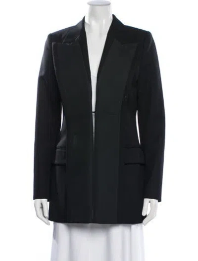Pre-owned Fendi Wool Blazer In Black
