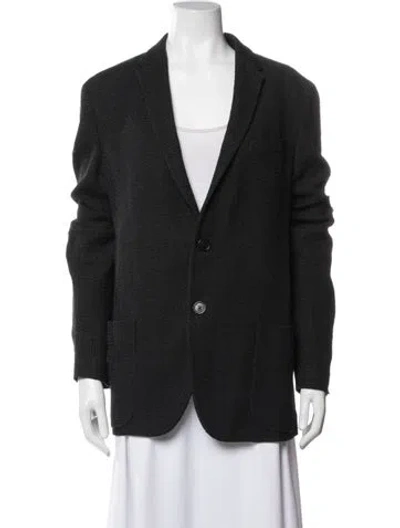 Pre-owned Fendi Wool Blazer In Black