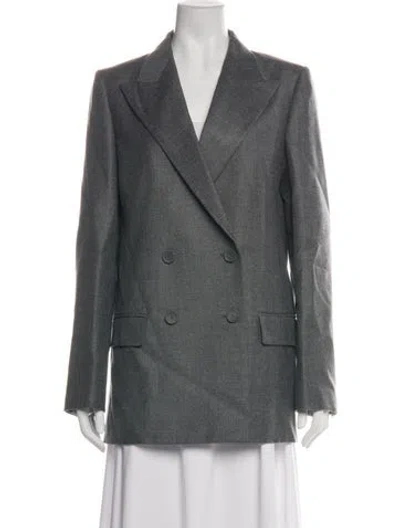 Pre-owned Fendi Wool Blazer In Green