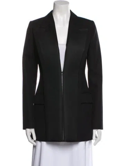Pre-owned Fendi Wool Blazer W/ Tags In Black