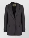 Fendi Wool Blazer With Embroidered Back Vent