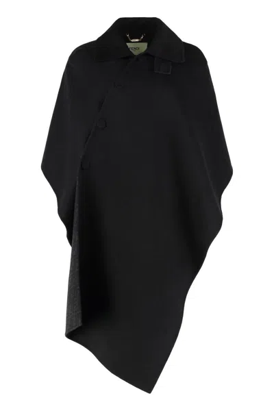 FENDI FENDI WOOL CAPE